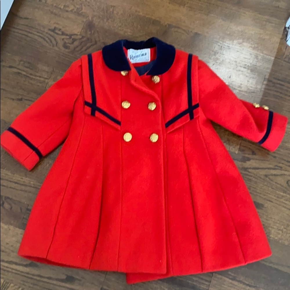 Rothschild Red Wool Coat